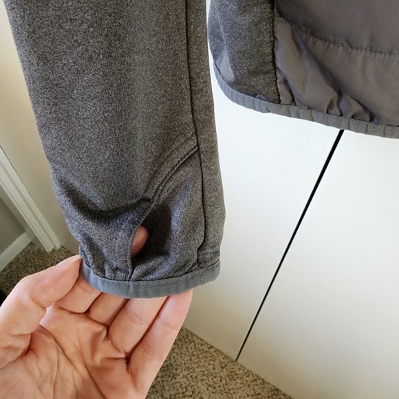 Under Armour Women's Gray Quilted Full-Zip Jacket  | Sz Small Petite - Picture 4 of 10